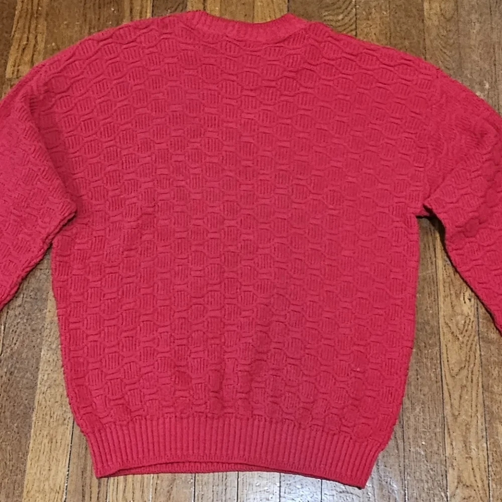 Vintage Bill Blass men's knit sweater, 100% cotton Size XL